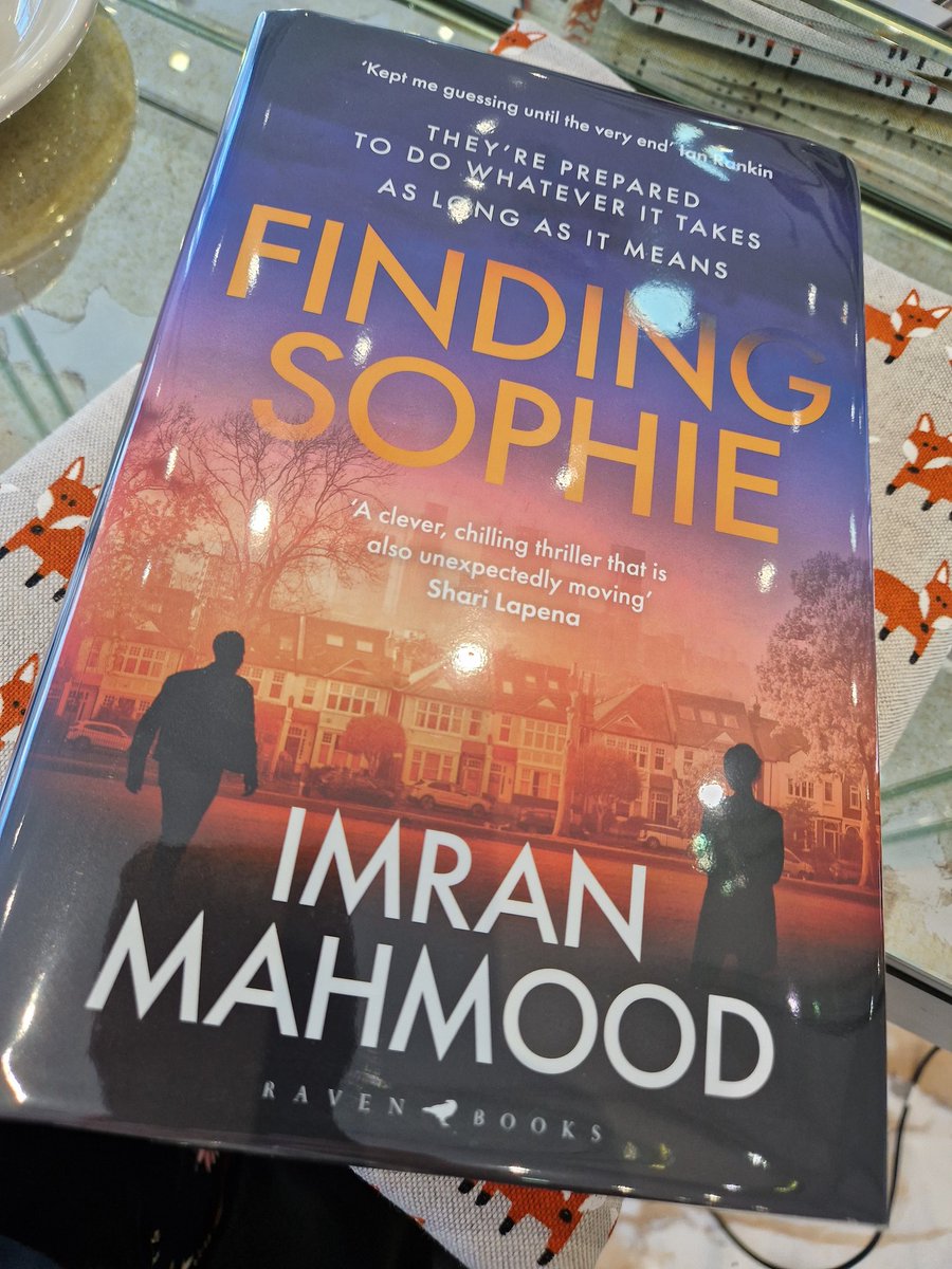 That's my Sunday sorted. #FindingSophie by @imranmahmood777