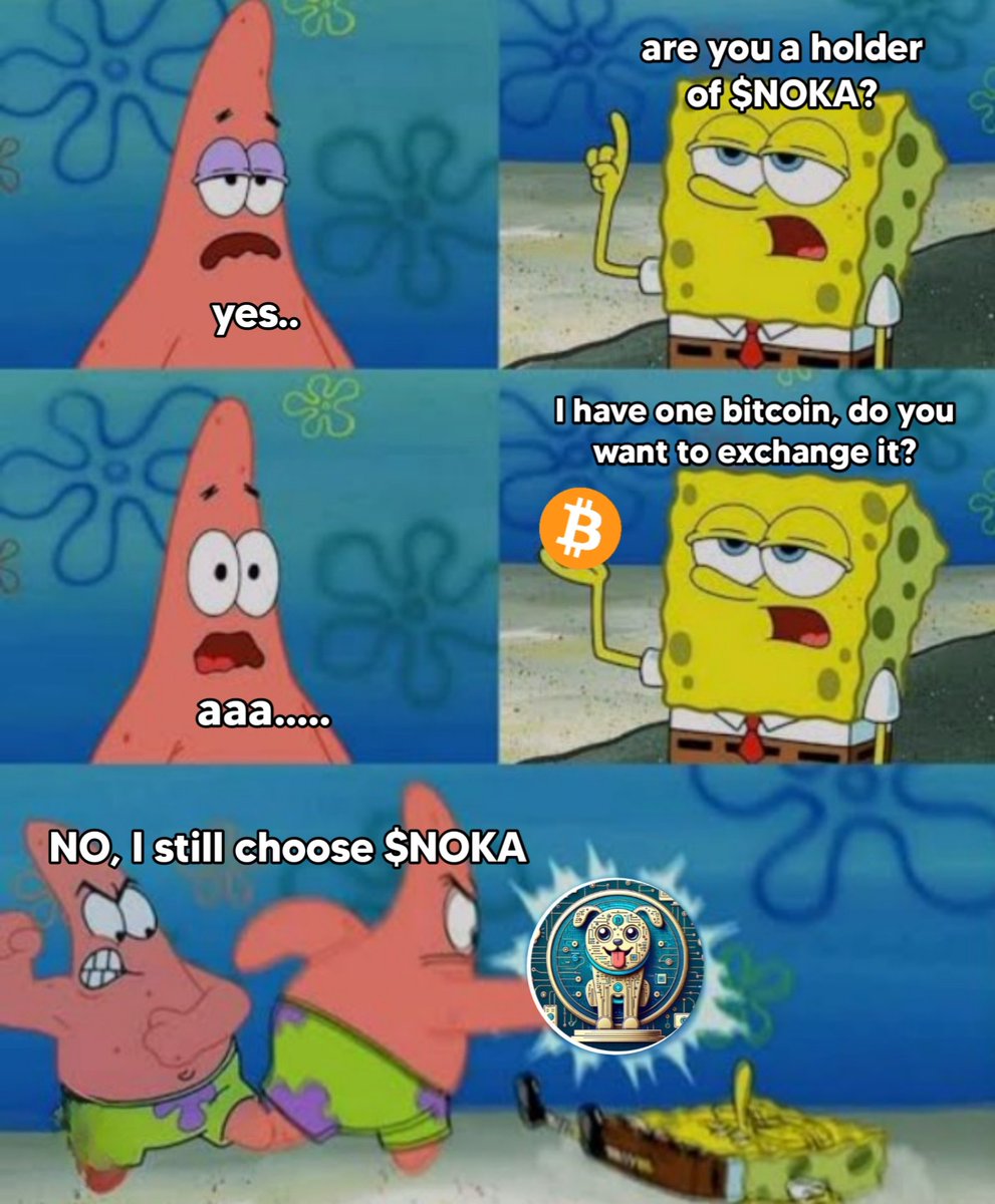Kingorenx26's tweet photo. @NokaSolanaAI My entry meme
@NokaSolanaAI
$NOKA
#NokaToken https://t.co/xZKdTsm25C