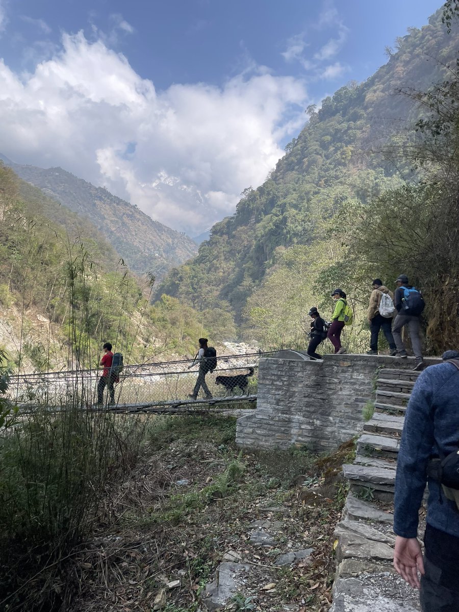 TheGreatAshB's tweet photo. Off on a beautiful trek, can you guess the location ? https://t.co/zx6zmM8DPZ