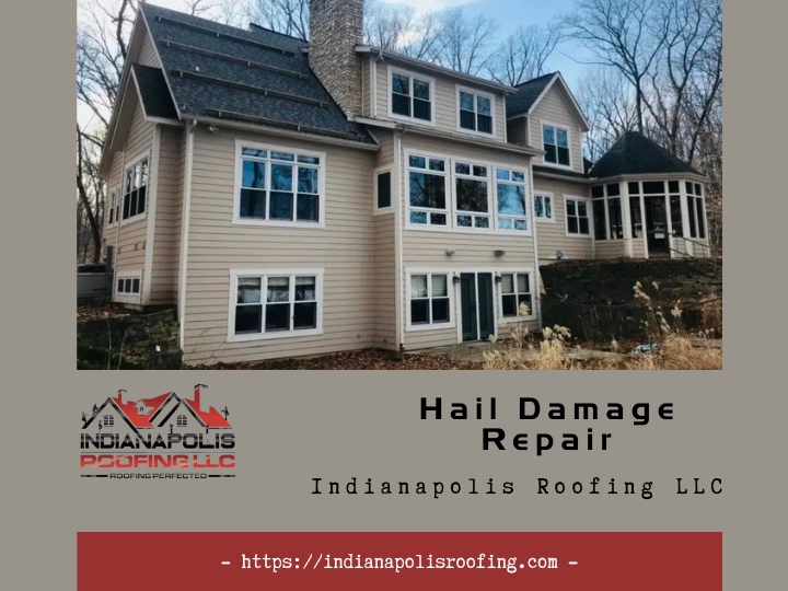 🌩️ Is your roof damaged from the recent hailstorm in Indianapolis? 🏠 Don't wait for leaks to appear! Our team at Indianapolis Roofing LLC is ready to repair your roof and restore its integrity. Contact us today for a free inspection and estimate! ☎️💼 #HailDamage #RoofRepair