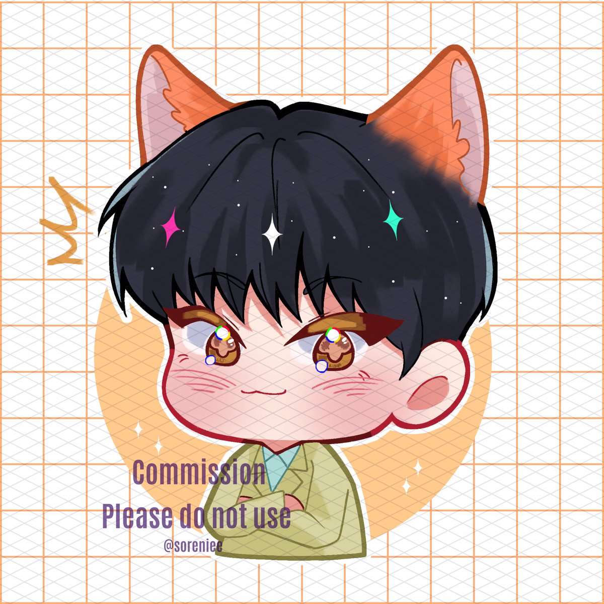 CHIBI COMMS RESULT ✨
Thank you for commissioning me!! @/youngkrrrr 

#ravacomms #artidn #vgencomms