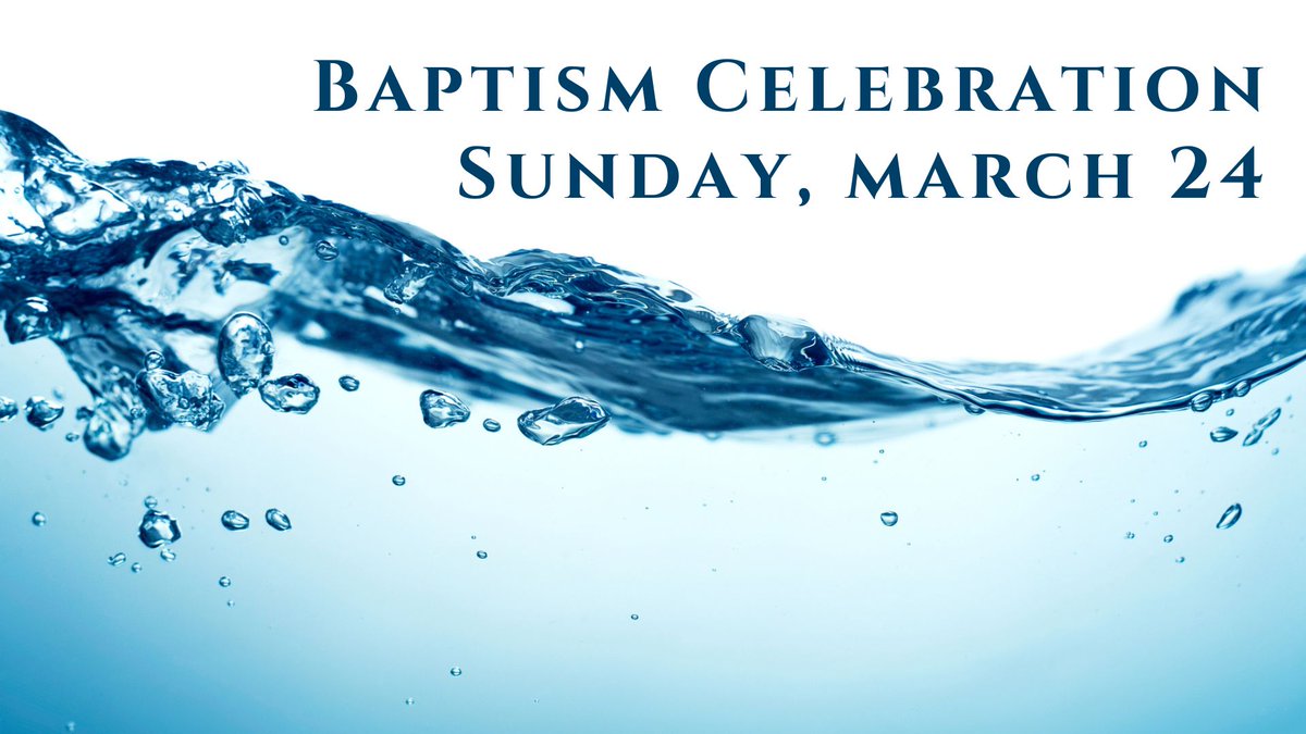 Good morning! Today we continue our Lenten series “How to be Human” with a celebration of baptism!

 Don’t forget - we will have a full, hot breakfast in the café from 9am-9:45am (first come, first served!) and then worship together starting at 10am!