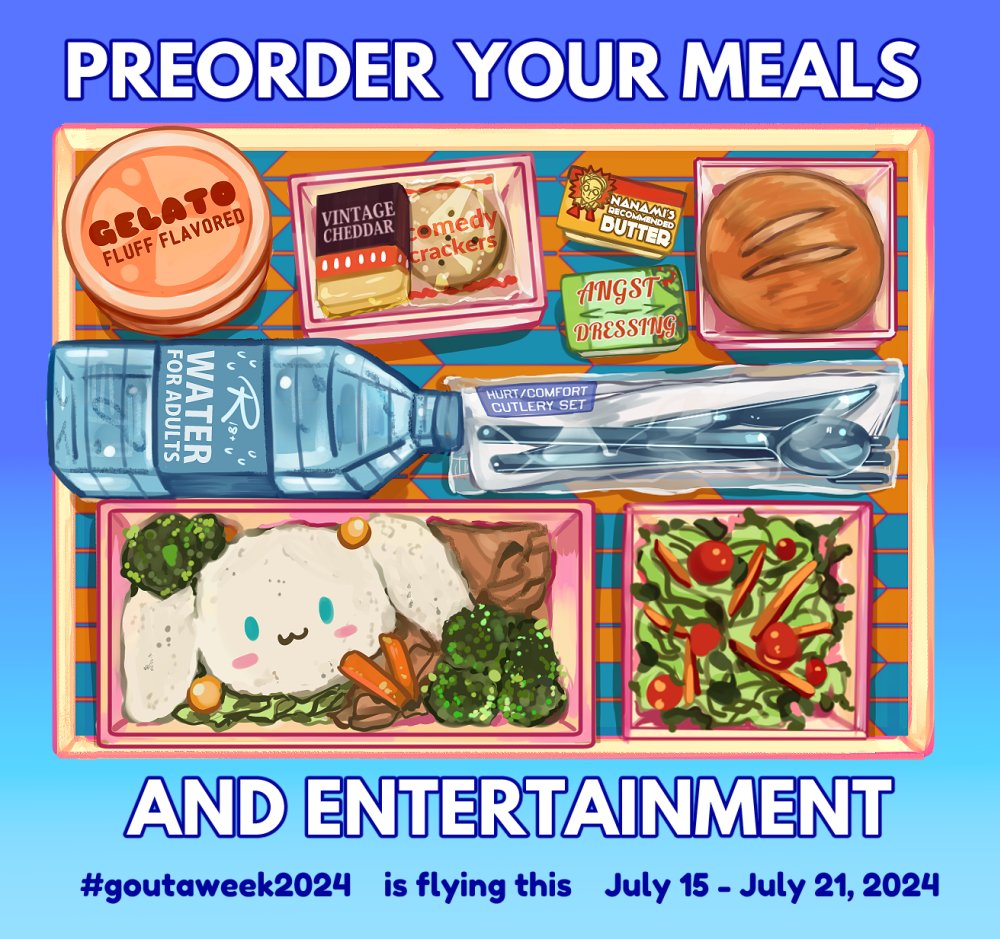 Preorder meals and entertainment for your upcoming flight with GJHM Airlines before March 30, 2024: forms.gle/RkqKWzeAgmLBkT… #goutaweek2024 #gojohime