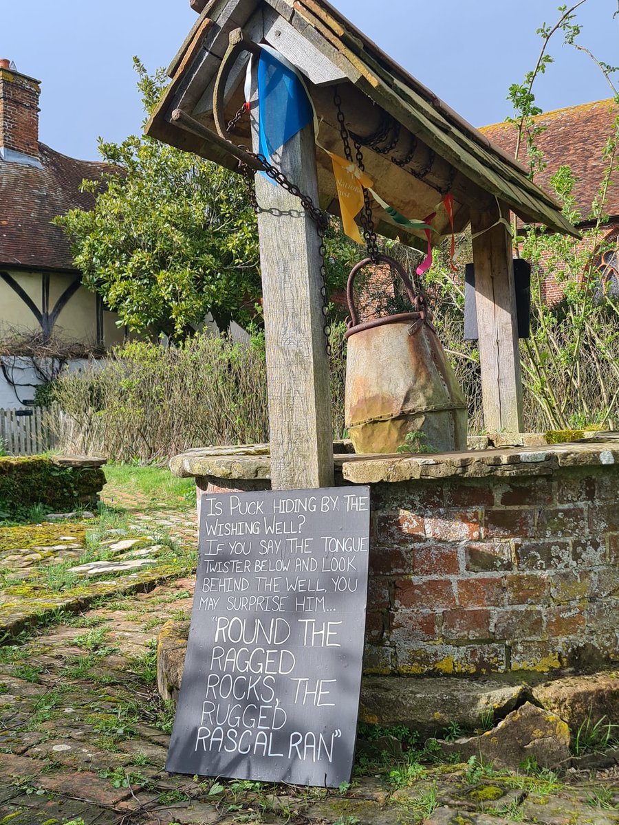 Our fairy-themed Easter Trail starts today! Come down and see what those mischievous fairies have got up to at Smallhythe Place 🐣 Trails cost £3 and will run until Sun 14 April, 11am-5pm @southeastNT @MyTenterden