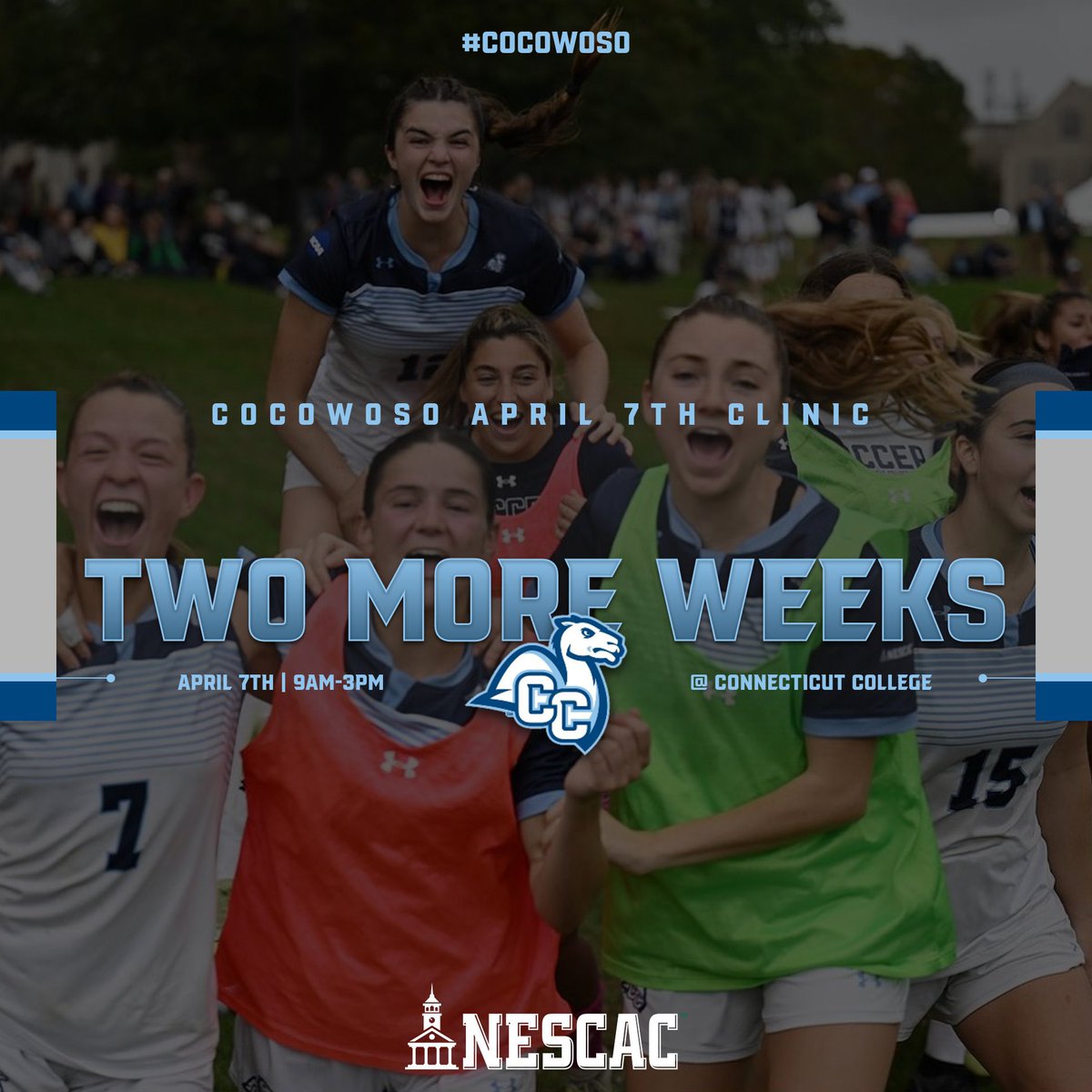 Two more weeks until our April 7th Clinic!! Who’s ready?? 🐪😎