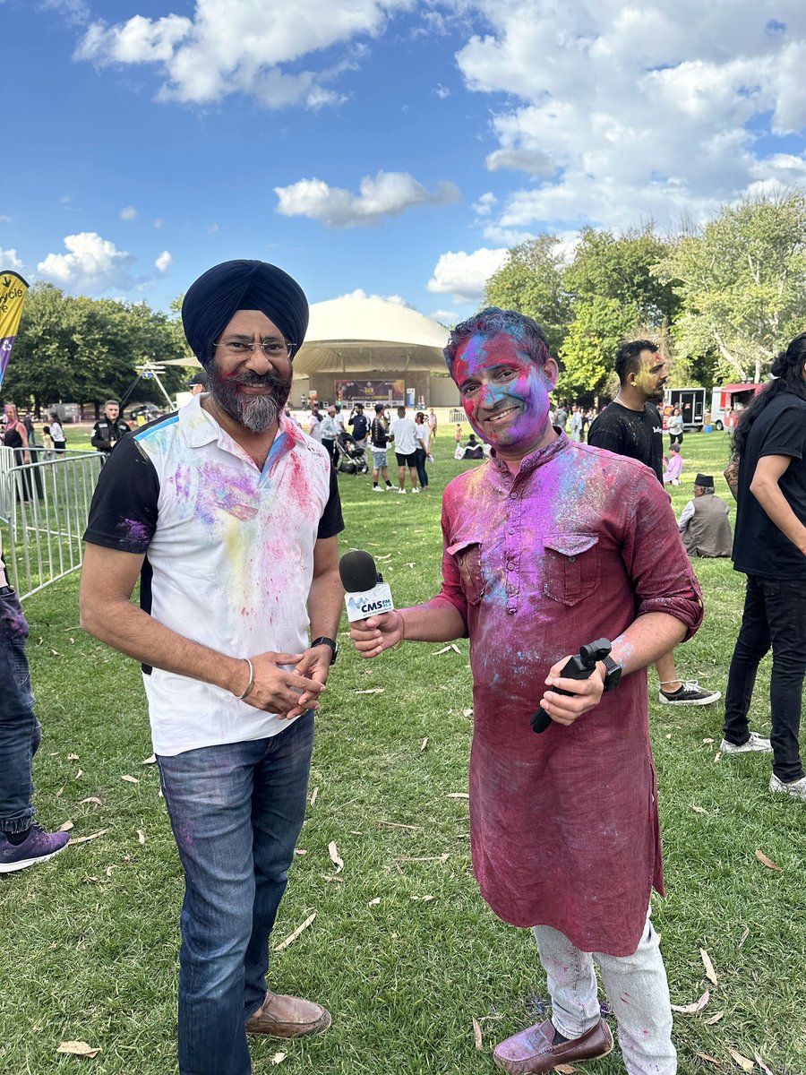 AmardeepACT's tweet photo. Weekend filled with different flavours of life.
Friday, Iftar at Bishop Mark Short’s  &amp; the Archbishop.
Saturday talking to constituents and two different Holi events, Late night letterboxing.
Sunday, back to the shopping centre. Tilangana community Holi. Evening Harmony Day. https://t.co/lN89hkRTpn