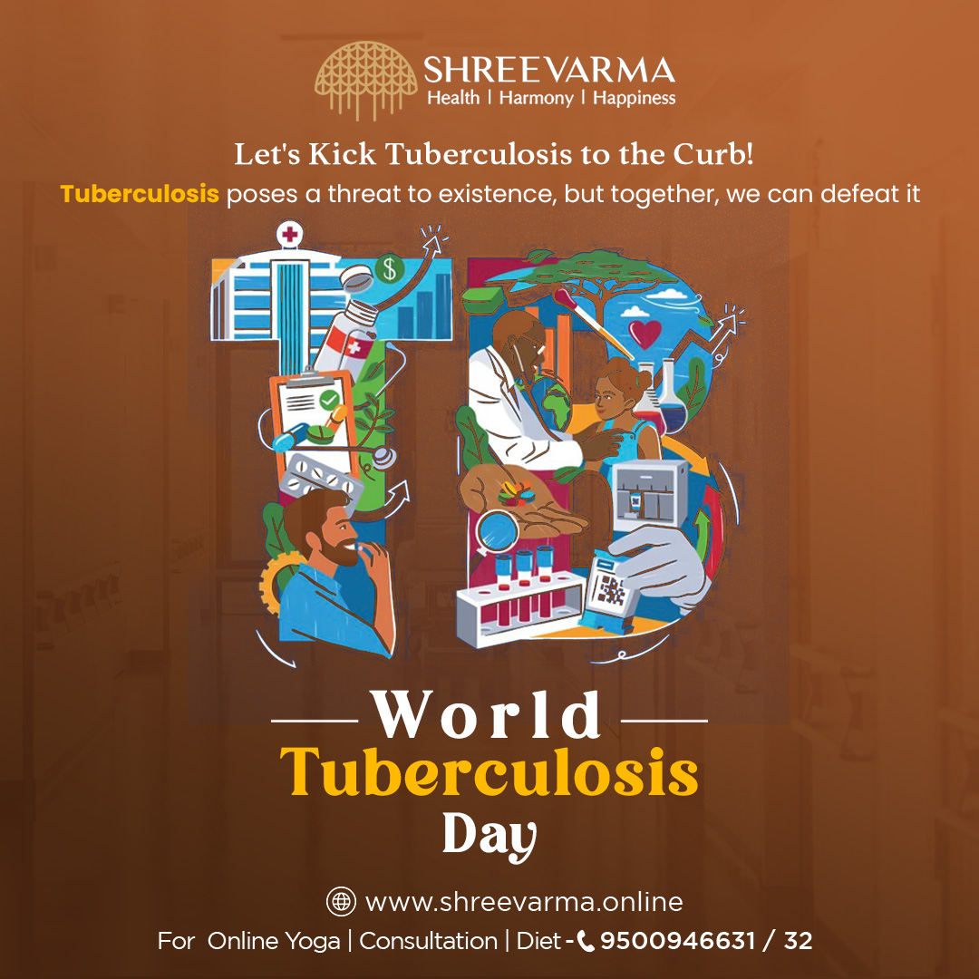 🌿 Uniting to Kick Tuberculosis to the Curb! 🌍✨

#shreevarma #shreevarmaayurveda #WorldTuberculosisDay #AyurvedaHealing #EndTB #TuberculosisAwareness #TBFreeWorld #AyurvedaHealing #HolisticWellness #KickTBintheCurb #AyurvedicRemedies #HealthForAll #GlobalHealth