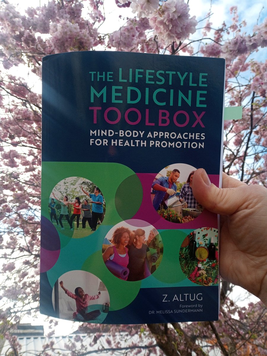My current Good Read while the Early Spring Cherry Blossoms are Blooming 🌸🌸🌸🌸🌸🌸📗👀👍👍🌸🌸🌸🌸🌸🌸🌸 The Lifestyle Medicine Toolbox 📗 #GoodBook 📗 #GoodRead 📗 #TheLifestyleMedicineToolbox 📗

What Books Are You Reading THiS Spring Twitter / X? 📚🌸🌸🌸🤔🌸🌸🌸