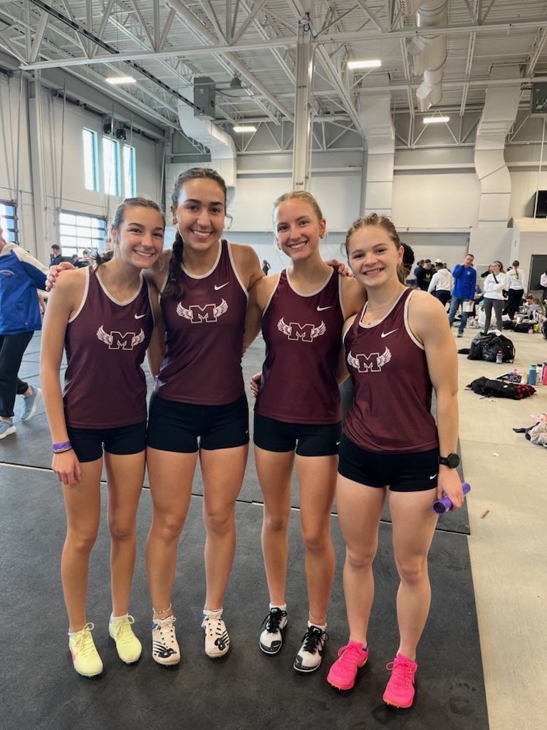 CavemenGTrack's tweet photo. Girls 4x800 drop a season’s best to place 20th at Hoosier State Relays/Indoor State!  💥
Ready for outdoor track!🏃🏻‍♀️💨
@cavemensports https://t.co/gSfc5o5QVt