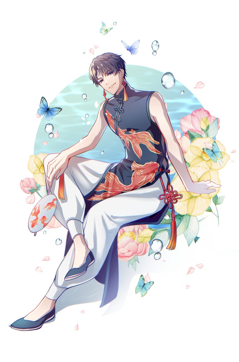 ホムラ「#恋と深空 #恋与深空 #ホムラ #祁煜ほむにチャイナ