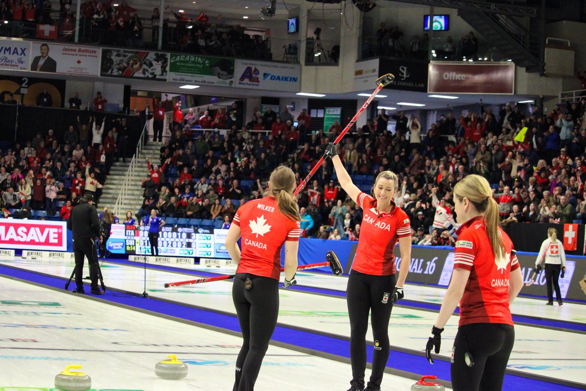 So excited to play in the #WWCC2024 final in front of this incredible crowd ♥️🇨🇦