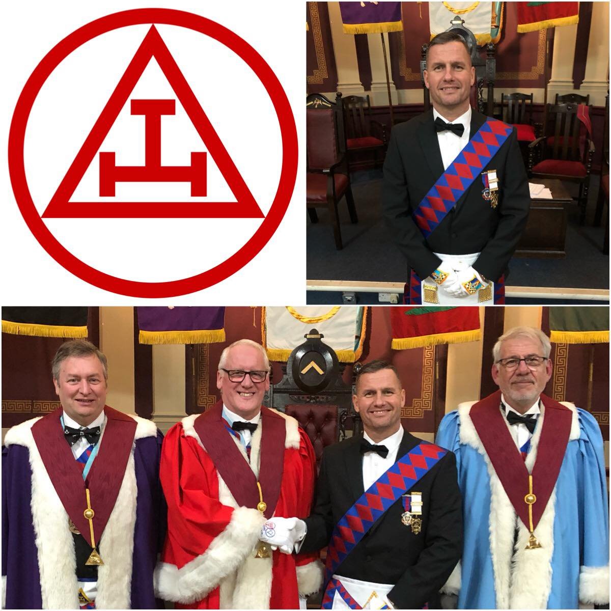 Congratulations to Companion Al Kirk, who became the first member of Invictus Lodge, taking all three of his degrees at St Saviourgate, in becoming the first member of Invictus Lodge <a href="/no_9960/">Invictus Lodge No. 9960 🇬🇧</a> to become a Royal Arch Mason. 
<a href="/GrandChapter/">Supreme Grand Chapter</a> <a href="/UGLE_GrandLodge/">United Grand Lodge of England</a> 
yorkshirenerfreemasons.org.uk/royal-arch/cha…