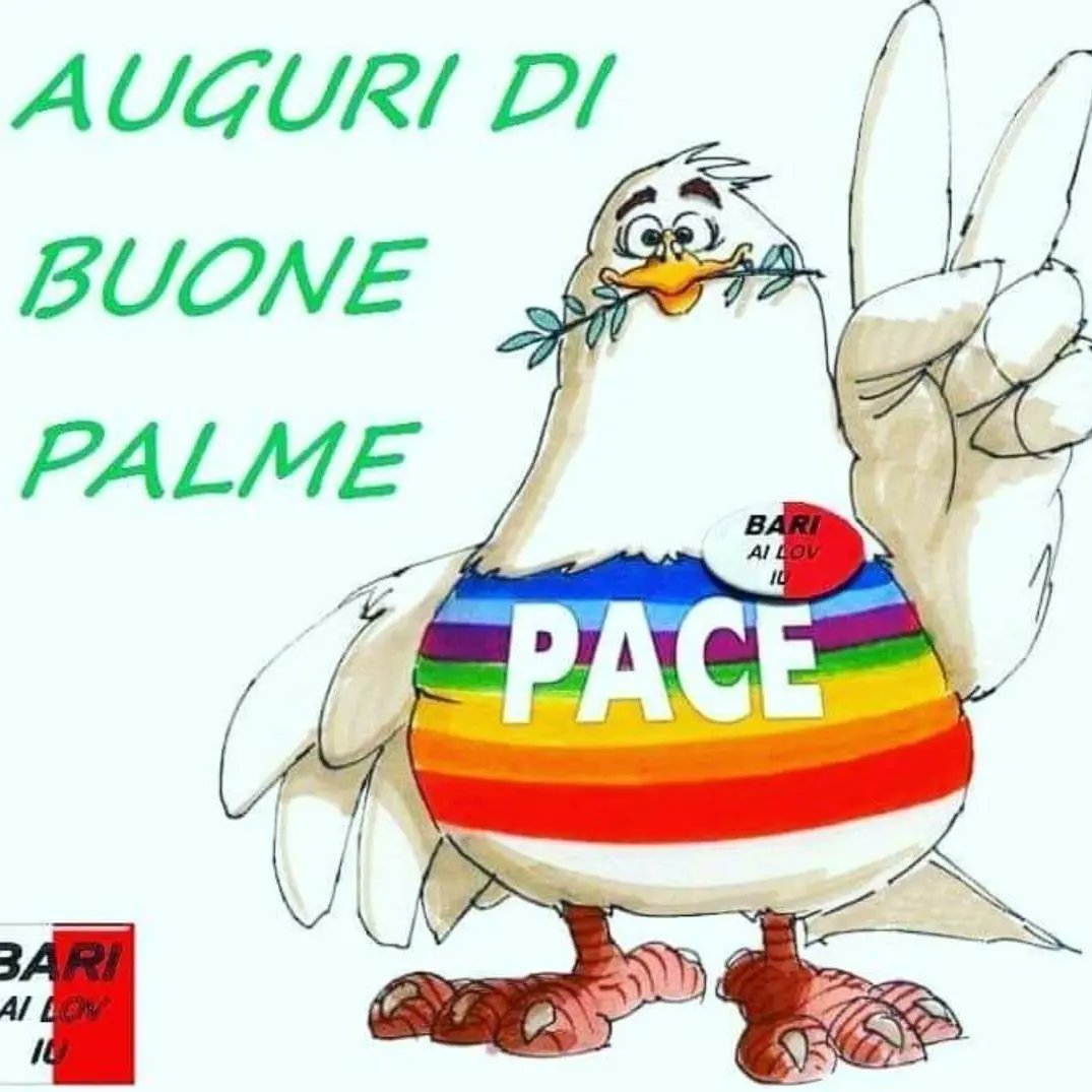 marika_marone's tweet photo. #buonadomenicadellepalme #pacenelmondo #postwarintheworld #disarmo #cessateilfuoco #PeaceAndLove #stopguerre https://t.co/GFljYhbm64