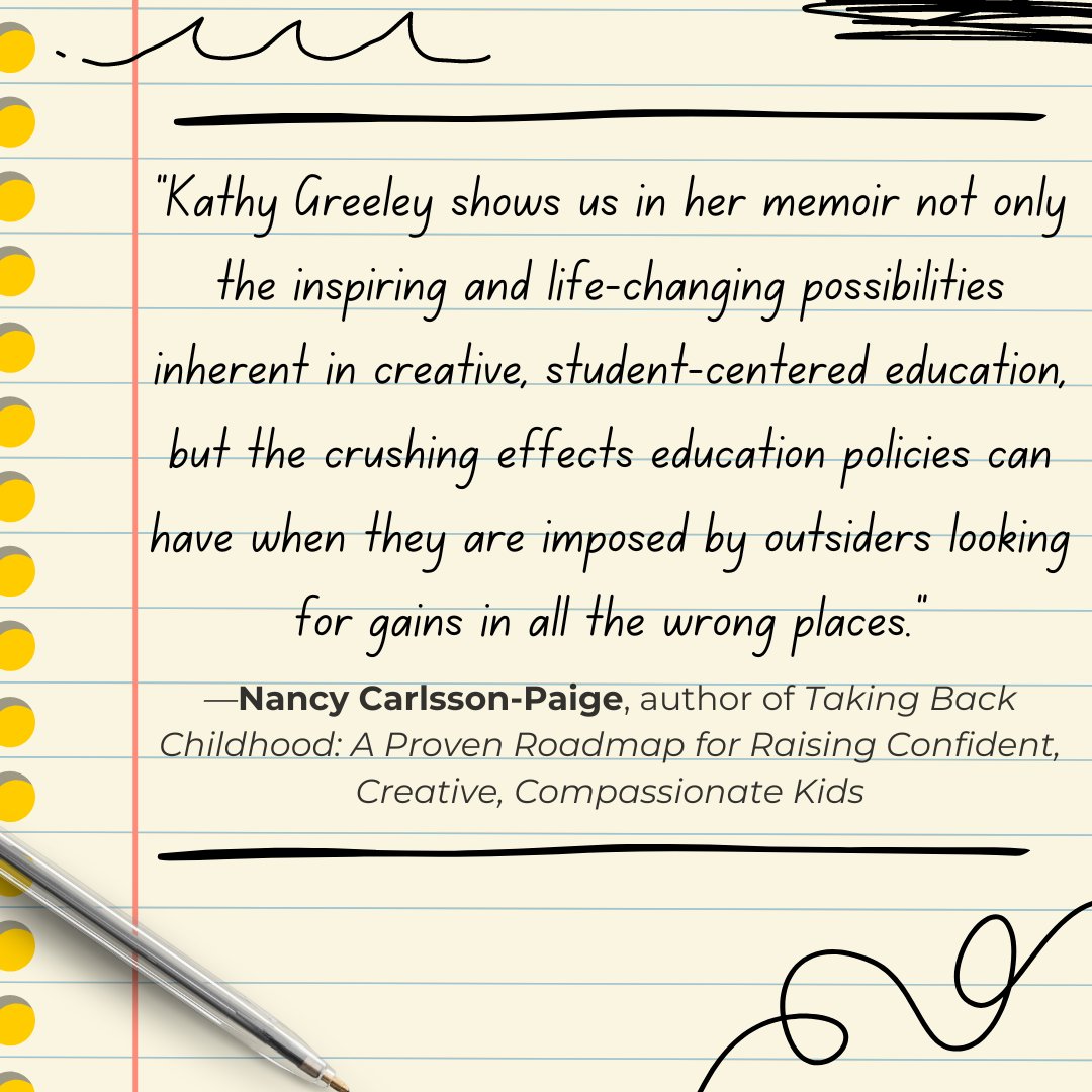 In the words of professor and writer Nancy Carlsson-Paige, Testing Education details “the crushing effects education policies can have when they are imposed by outsiders looking for gains...” Purchase Kathy Greeley’s book on our website ow.ly/AF9T50QLPaT. #UMassPress