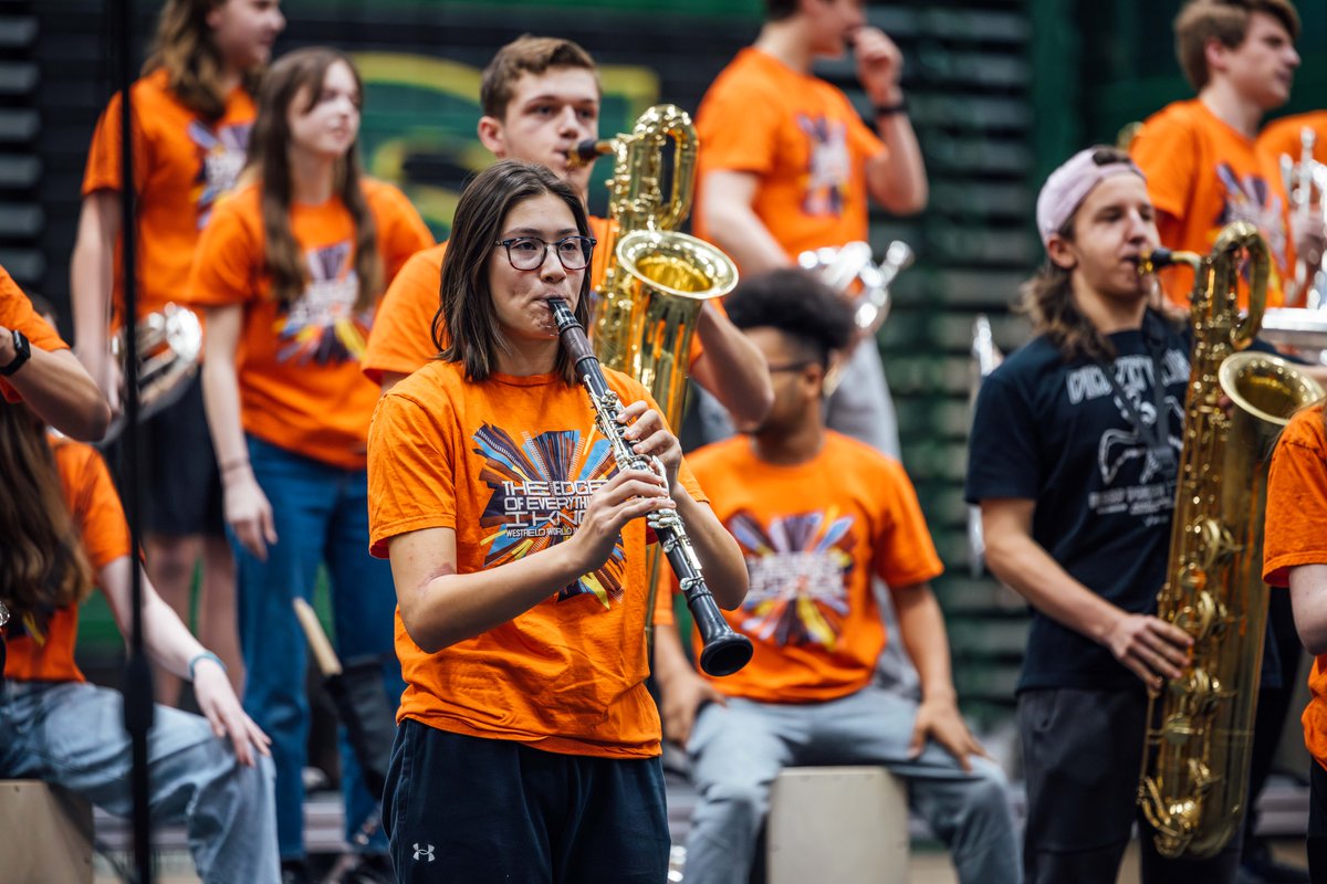 🎶 As part of Music In Our Schools Month, Westfield Winds and our WHS choir programs took center stage with a special CORE session on Friday, showcasing the talent of our performing arts programs! 🎵 #MIOSM #WeAreWestfield