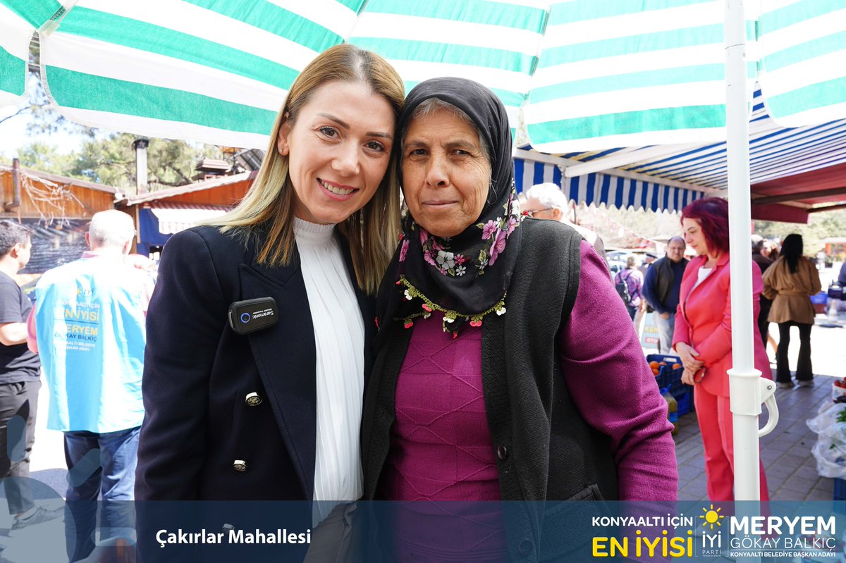 meryemgokayinfo's tweet photo. Çakırlar Mahallesi pazaryerinde vatandaşlarımızla bir araya geldik.

Kırsal mahallelerimizin sorunlarını biliyoruz, tüm beklentiler için EN İYİSİ'ni yapacağız.

#Çakırlar
#MeryemGökayBalkıç
#KonyaaltıİçinEnİyisi https://t.co/hRrzF7Plhg