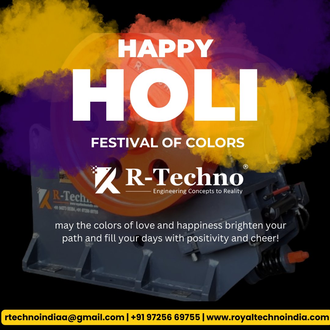 RTechnoIndia's tweet photo. May the colors of love and happiness brighten your path and fill your days with positivity and cheer! R-Techno wishes you a Happy Holi! 🎨

#happyholi #happydhudeti #happyholi2024 #Holi  #followers #rtechno #happydhudeti🥳 #holi2024 #holifestival🌈 #royaltechnoindia https://t.co/0SjtJTL0nv
