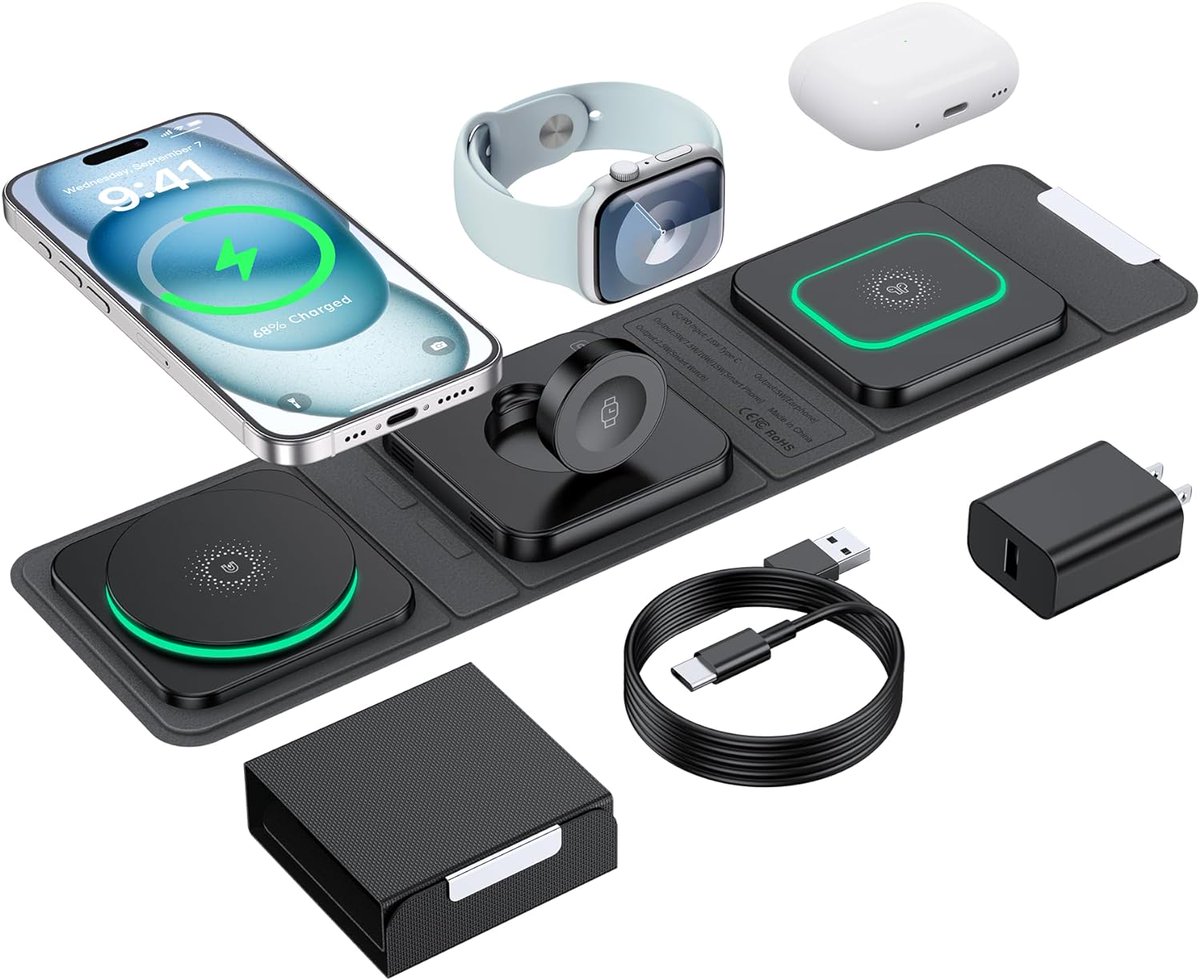 blue_deals1's tweet image. 🔋 Stay Powered Up: Wireless Charger $18.45 (Orig. $25.95)

🔗 amzn.to/43thOcd  

#WirelessCharger #TechGadget #AmazonDeal #ChargingSolution