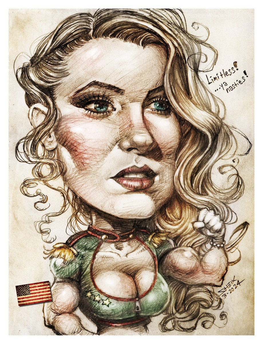 Macey, ya nasties! 💚Happy birthday. I want to come to the cafe' & meet you one of these days. #laceyevans #USMC @LimitlessMacey #WWE #sunnysummerscafe #southcarolina #sheik #ArtistsOfTwitter #Caricature #wrestling #Limitless #WrestleMania #AEW #NXT #SmackDown