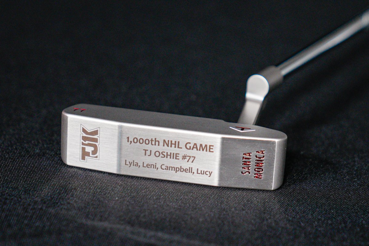 Capitals's tweet image. Making it to 1,000 career games is worth it for the gifts alone.

#TJ1K