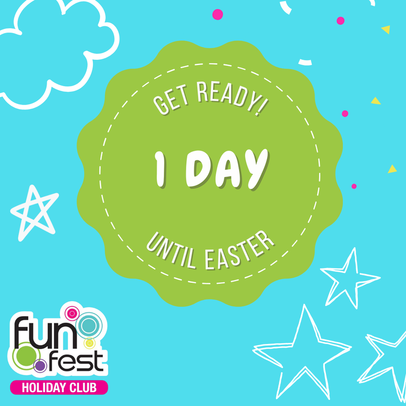 🎉 The wait is almost over! Only 1 more day until Easter Break at Fun Fest starts at Solihull.... Get ready to embark on an egg-citing journey with us!
#Solihull #Solihullcommunity #holidayclubs #kidsclub #kidzclubs #easterholiday #activityclub #kidscamps
fun-fest.co.uk/solview/