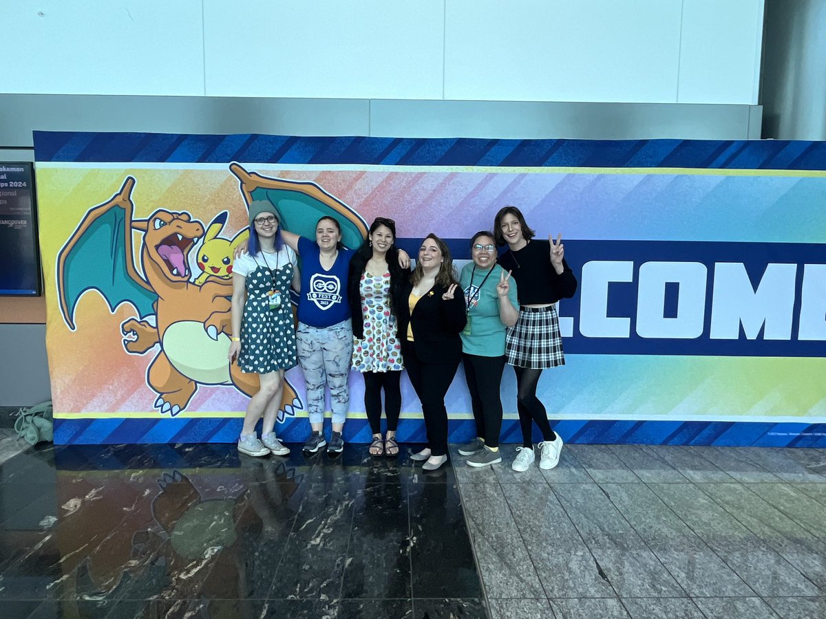 Say hello to the fabulous #GirlsThatPvP who are attending the #playpokemon regional at Vancouver this weekend! 💜 
Special shoutout to both <a href="/hsineerg/">Cindy</a> and <a href="/mushromqween/">Alice W.</a>, who are still battling today. 💪🏻