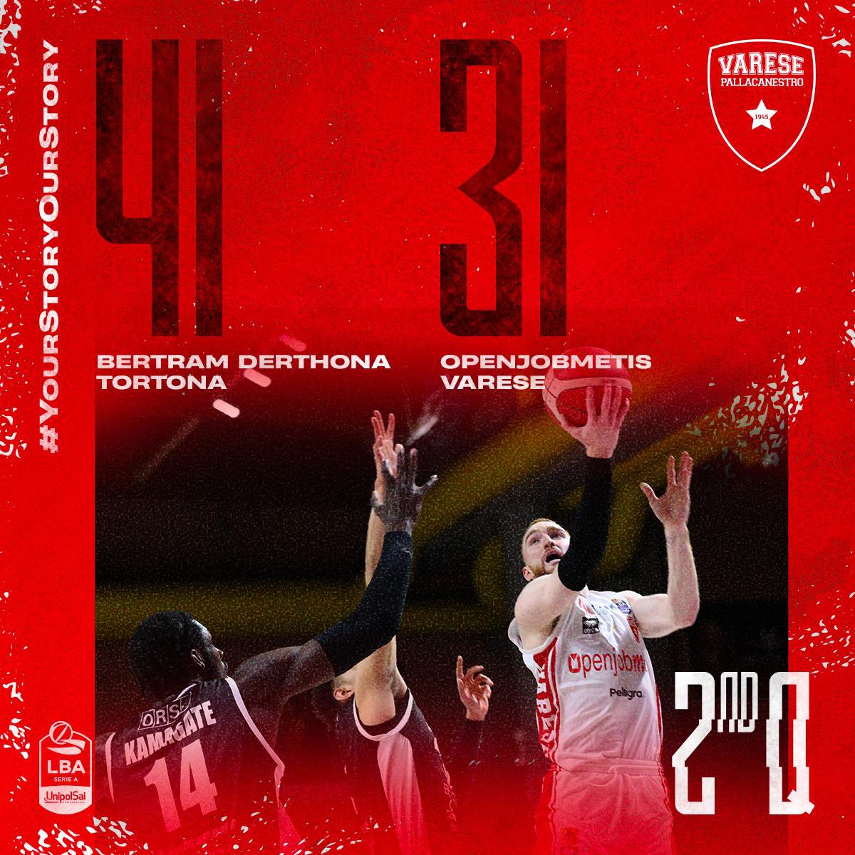 PallVarese's tweet image. Padroni di casa sul ➕1️⃣0️⃣ all’intervallo 

📊 7 pts per Nico e Tomas, 6 per Gabe

#TorVar #NoiSiamoVarese #YourStoryOurStory