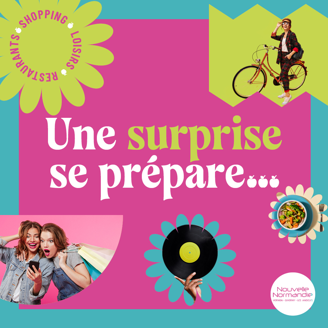 Une surprise se prépare en Nouvelle Normandie ... 🤫 👉🏼 Rendez-vous le 29 mars pour la découvrir #nouvellenormandietourisme #surprise