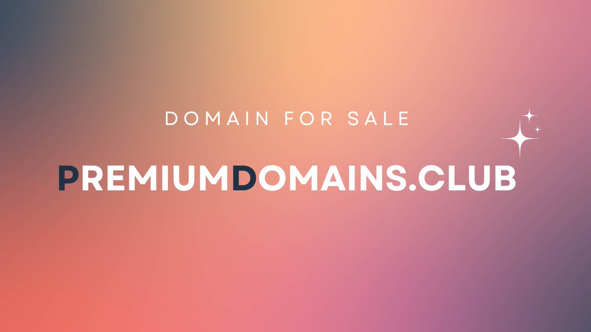 ✨Grab this amazing domain: premiumDomains.club

#Domain #DomainForSale #DomainNameForSale #Domains #DomainNames #域名 #domaining #domainsforsale #DomainNamesforsale #club #premiumdomain #domaining #investindomains