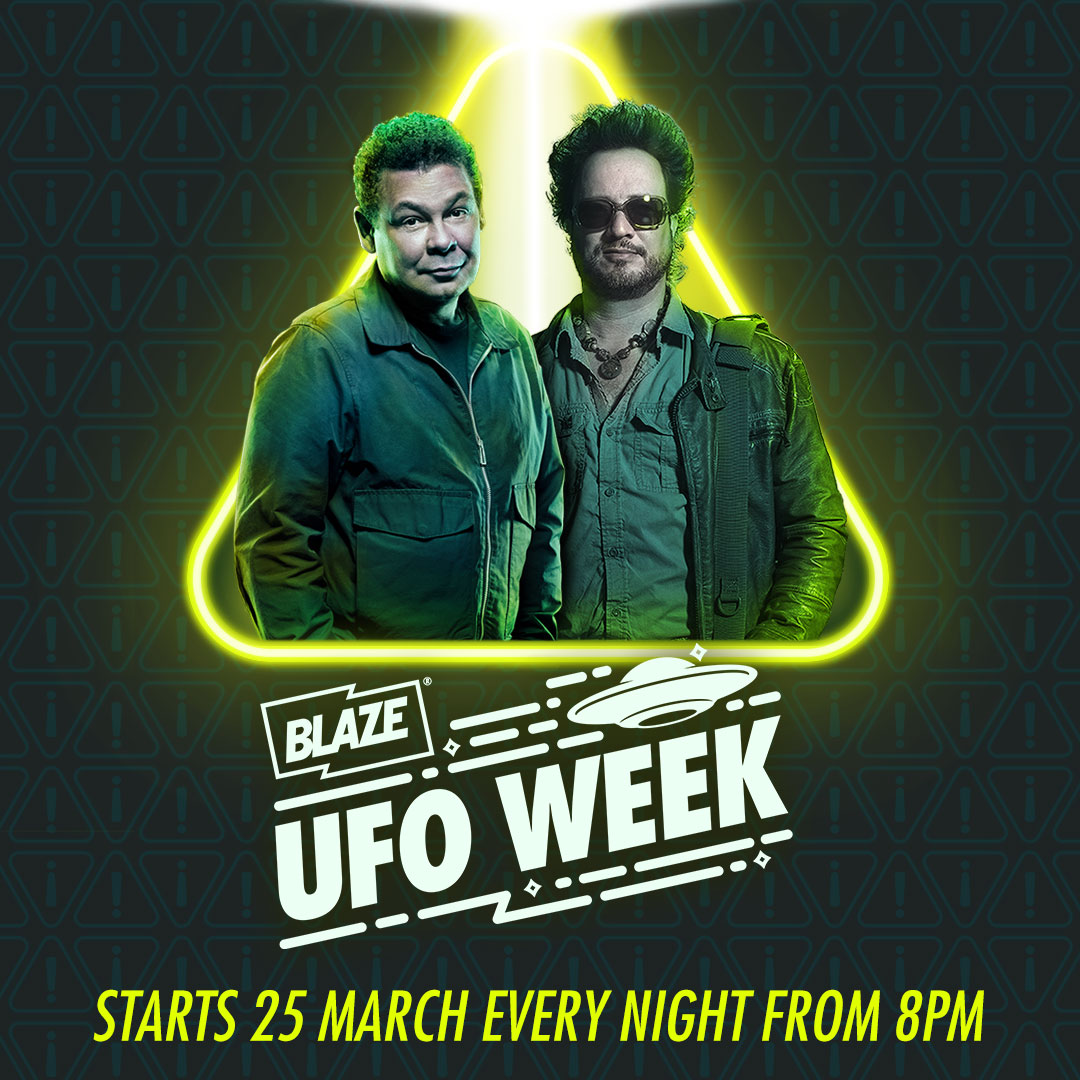 BLAZETVUK's tweet photo. ⚠️ Prepare for contact with #UFOWeek ⚠️ You have just one more Earth day to prepare for this extra-televisual experience! 

 📺 Starts Monday 25 March from 8pm

🟡 UFO WEEK SHOWS
👽 Ancient Aliens
🔎 Accidental Truth
👀 Missing 411: The UFO Connection
👾 Top 25 Client Encounters https://t.co/gZd9yiHn0n