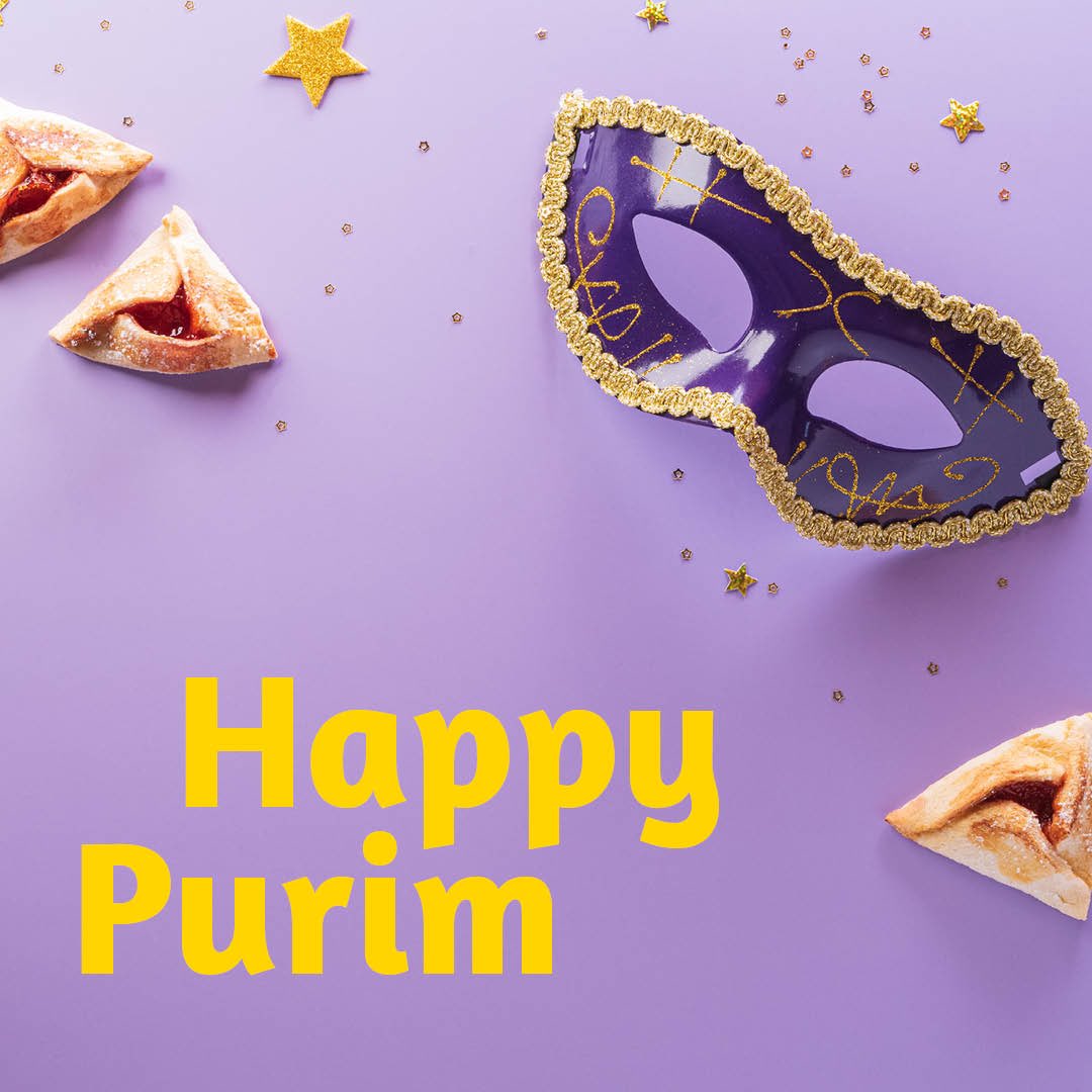 Purim Sameach to all those celebrating the triumph of Queen Esther over Haman and the survival of the Jewish people.