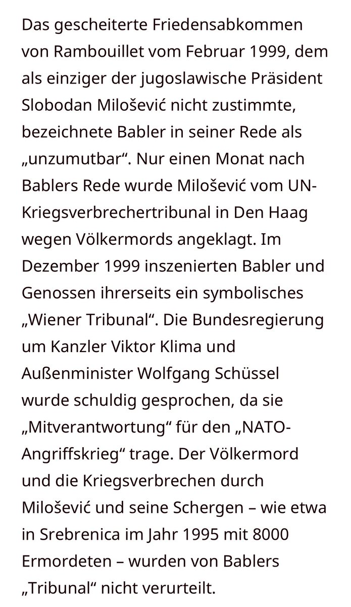 Vor 25 J.  begann eine d. größten humanitären Interventionen d. Geschichte. Damals wie auch heute standen viele nicht auf der Seite d. Opfer, sondern auf der der Täter. Dank gilt all jenen, die sich mutig gegen das Unrecht stellten und ein Zeichen für Gerechtigkeit setzten. #NATO