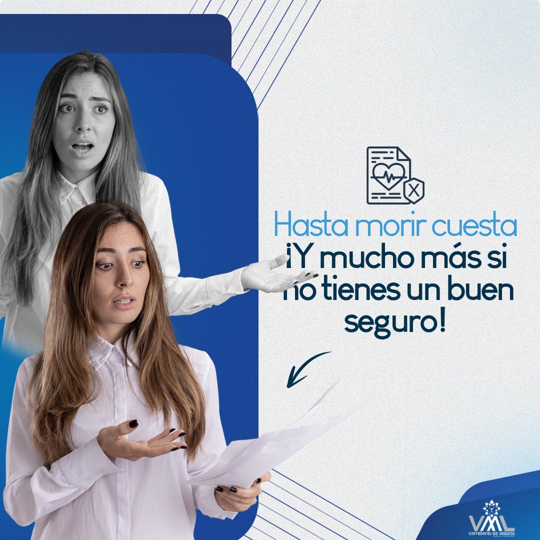 vmlcorredores's tweet photo. No te dejes asustar por los gastos inesperados, asegura tu tranquilidad con nuestra cobertura completa.

#VMLCORREDORES #Segurodevida #Seguros https://t.co/Z68Jlya3Hs