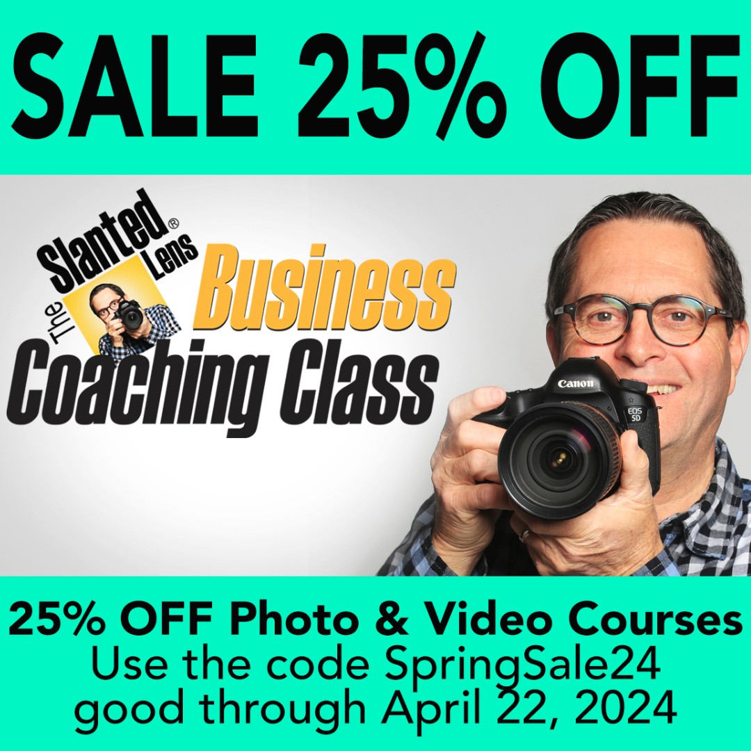 TheSlantedLens's tweet image. GET 25% OFF - The Slanted Lens Spring Sale! Get 25% off our photo and video courses. Use the code SpringSale24 at check out. Offer good through April 22, 2024. theslantedlens.com/tsl-store/

#Sale #springsale #photocourse #theslantedlens #photography