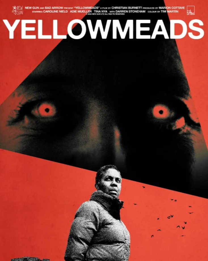 Attended the screening yesterday of Yellowmeads, the horror short I had a lead role in with @AdieMueller, who was perfect as the Stranger 👏🏾👏🏾 A visually brilliant creation by Director Christian Burnett 🎬🙌🏾🔥 One to watch!! Will update on the festival details 🙏🏾✨️