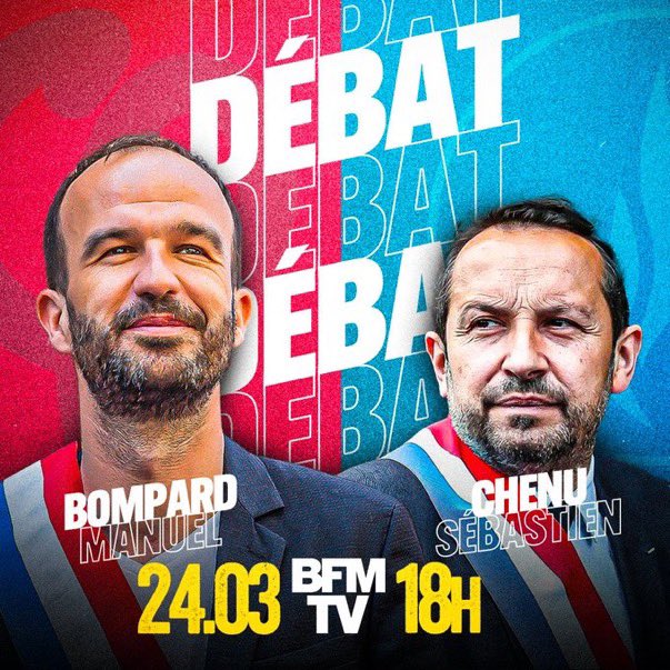 1Connu4's tweet image. Le Duhamel commence bien: "sur le papier tout les oppose"
#Bompard face à Chenu et face à Duhamel