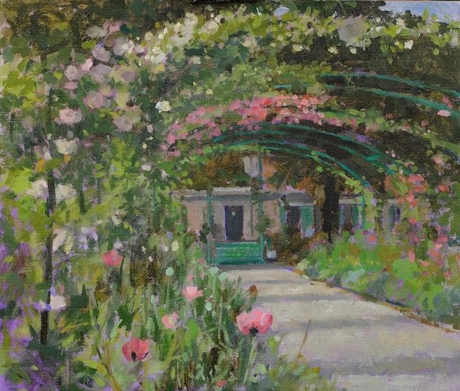 Another beautiful Watercolour.  This time it’s an English painter 
Pamela Kay.  She works in Oils too 
More at Fosse Gallery