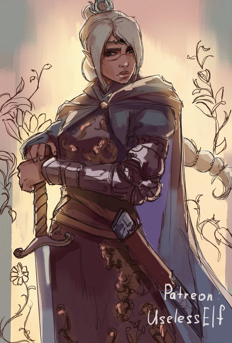 My lovely princess 👑 

#Shadowheart #BG3 #BG3Shadowheart