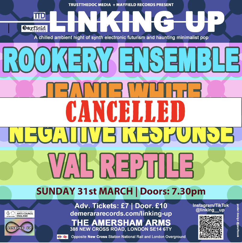 We are sorry to announce that this gig is cancelled due to a safety issue at @theamershamarmsofficial that means it would not be right for the event to go ahead. I cannot say any more on the subject at this juncture. Ticket holders will be refunded in full immediately.