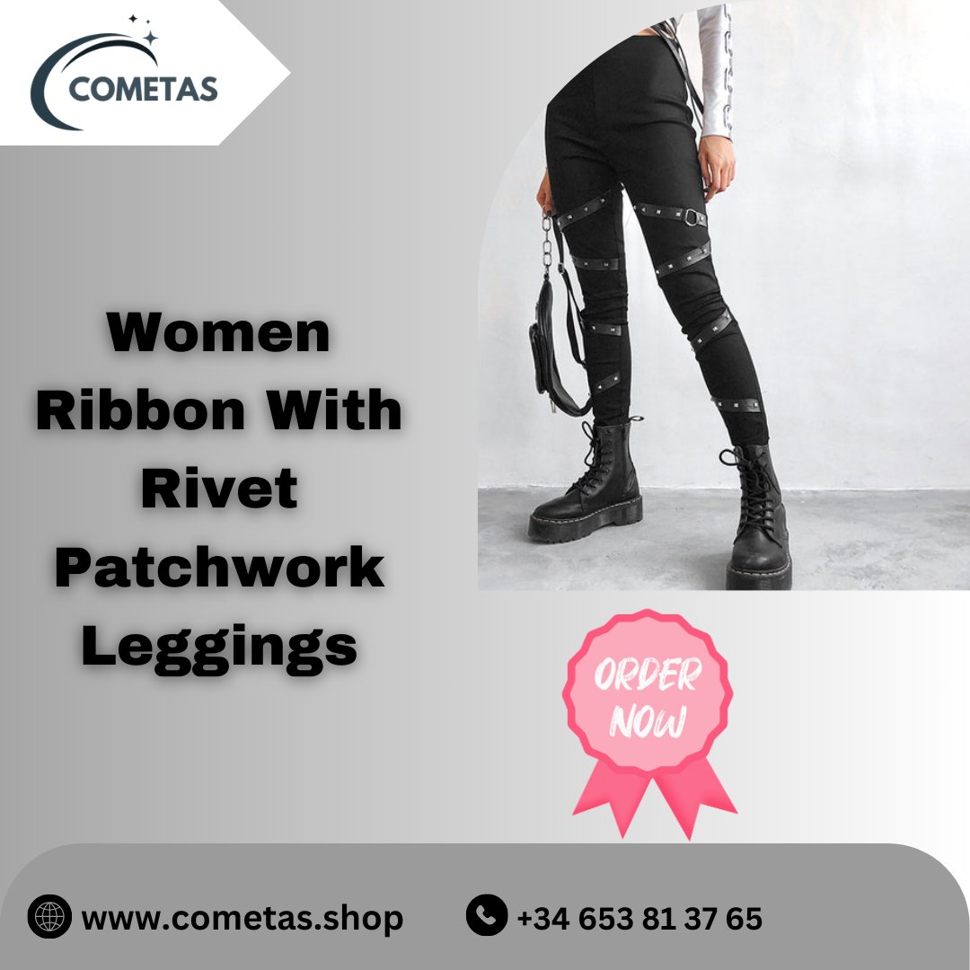 cometasshop's tweet photo. Women ribbon with rivet patchwork leggings🔥🔥
Order now: https://t.co/fOwzFAj5Q9 

#womenbest #yogapants #clothesworkout #yogainleggings #sportsleggings #gymleggings #gymwomens #sexyleggings #leggingswithseethrough #gymwomensclothing #leggingtiktok #jeansthatareleggings https://t.co/NryoX4Mrzg