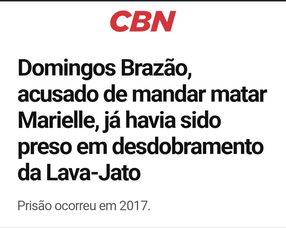 É isso mesmo que você leu: o mandante do ass4ssinato de Marielle foi preso na Lava Jato, mas solto pelas autoridades. Conselheiro do TCE-RJ, Domingos Brazão foi preso acusado de participar do desvio de até 20% de contratos na gestão Sérgio Cabral. Foi solto em uma semana. O que…