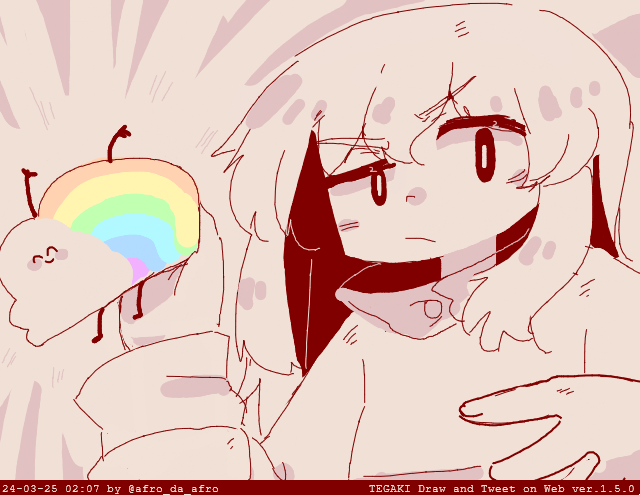 「tegaki」のTwitter画像/イラスト(新着))