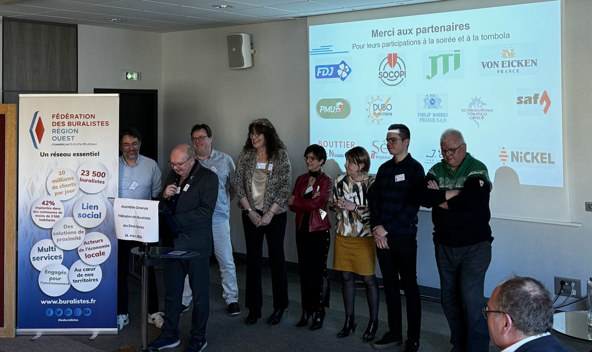 Fin de la très belle AG de mes confrères du 79 avec la réélection de Denis