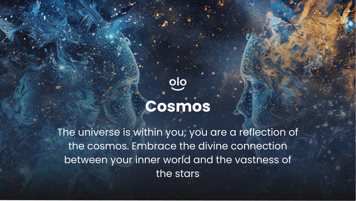 The universe is within you; you are a reflection of the cosmos. Embrace the divine connection between your inner world and the vastness of the stars. 🌌🌠 #CosmicConnection #InnerUniverse