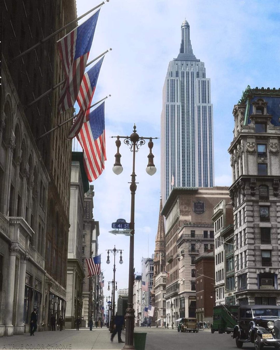 myteks's tweet image. The Empire State - Fifth Ave &amp;amp; 41st Street, NYC, 1933.
.
.
.
.
.
.
.
.
.
.
.
.
 #history #historylesson #ushistory