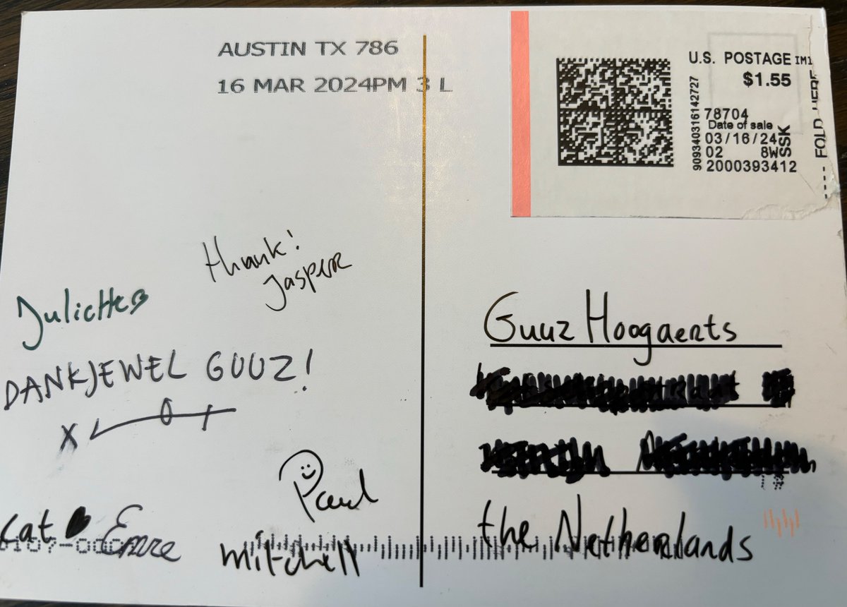 Guuz Hoogaerts 🎧 (@guuzbourg) on Twitter photo Je sponsort <a href="/thisislibcard/">Library Card</a> voor hun (succesvolle) trip naar SXSW en krijgt daar een vrolijke bedankkaart voor #winwin Je sponsort <a href="/thisislibcard/">Library Card</a> voor hun (succesvolle) trip naar SXSW en krijgt daar een vrolijke bedankkaart voor #winwin