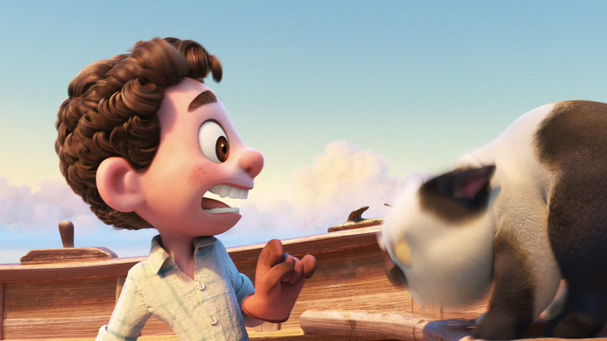 CodemanLyon's tweet image. Here are some alternate angles of the mouth shapes in Luca. It takes a lot of work to get it to look that simple!