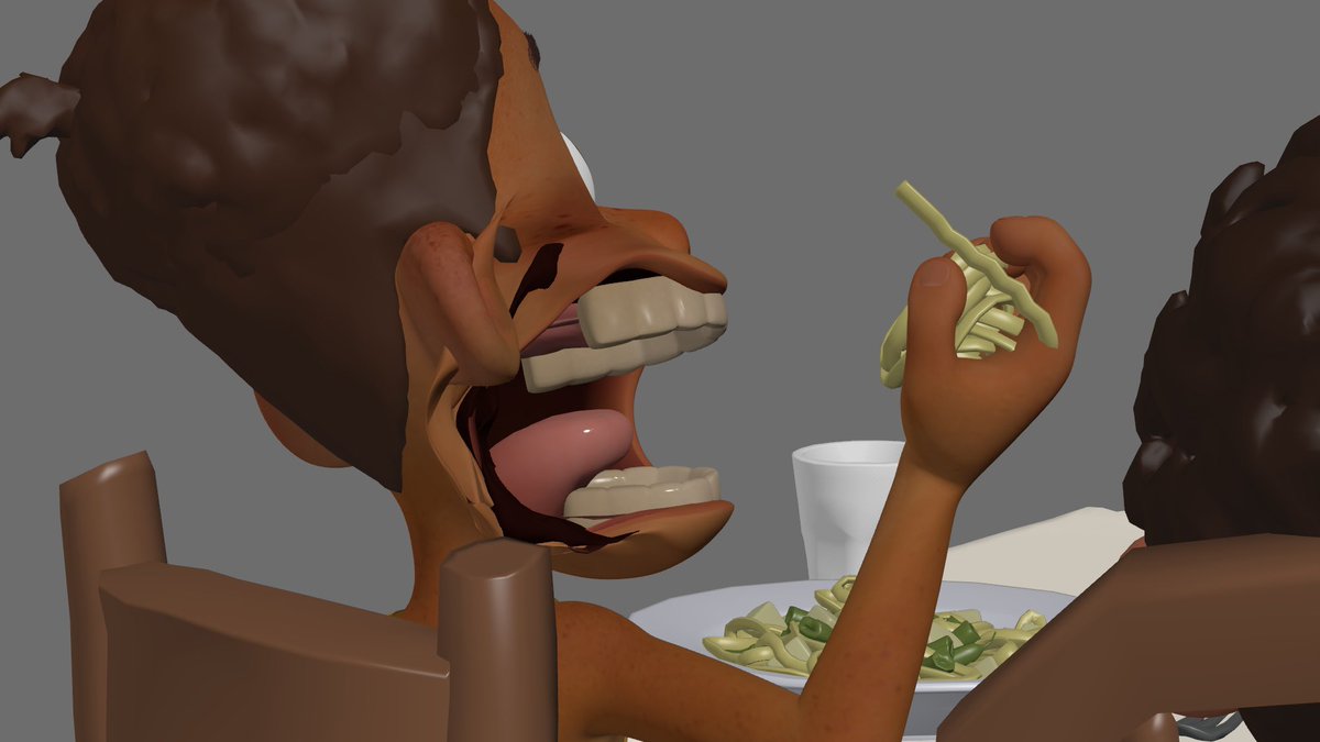 CodemanLyon's tweet image. Here are some alternate angles of the mouth shapes in Luca. It takes a lot of work to get it to look that simple!