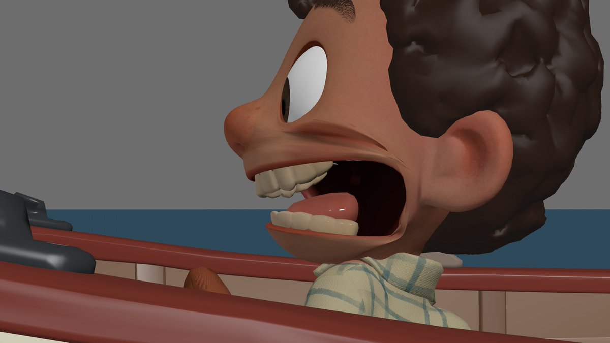 CodemanLyon's tweet image. Here are some alternate angles of the mouth shapes in Luca. It takes a lot of work to get it to look that simple!