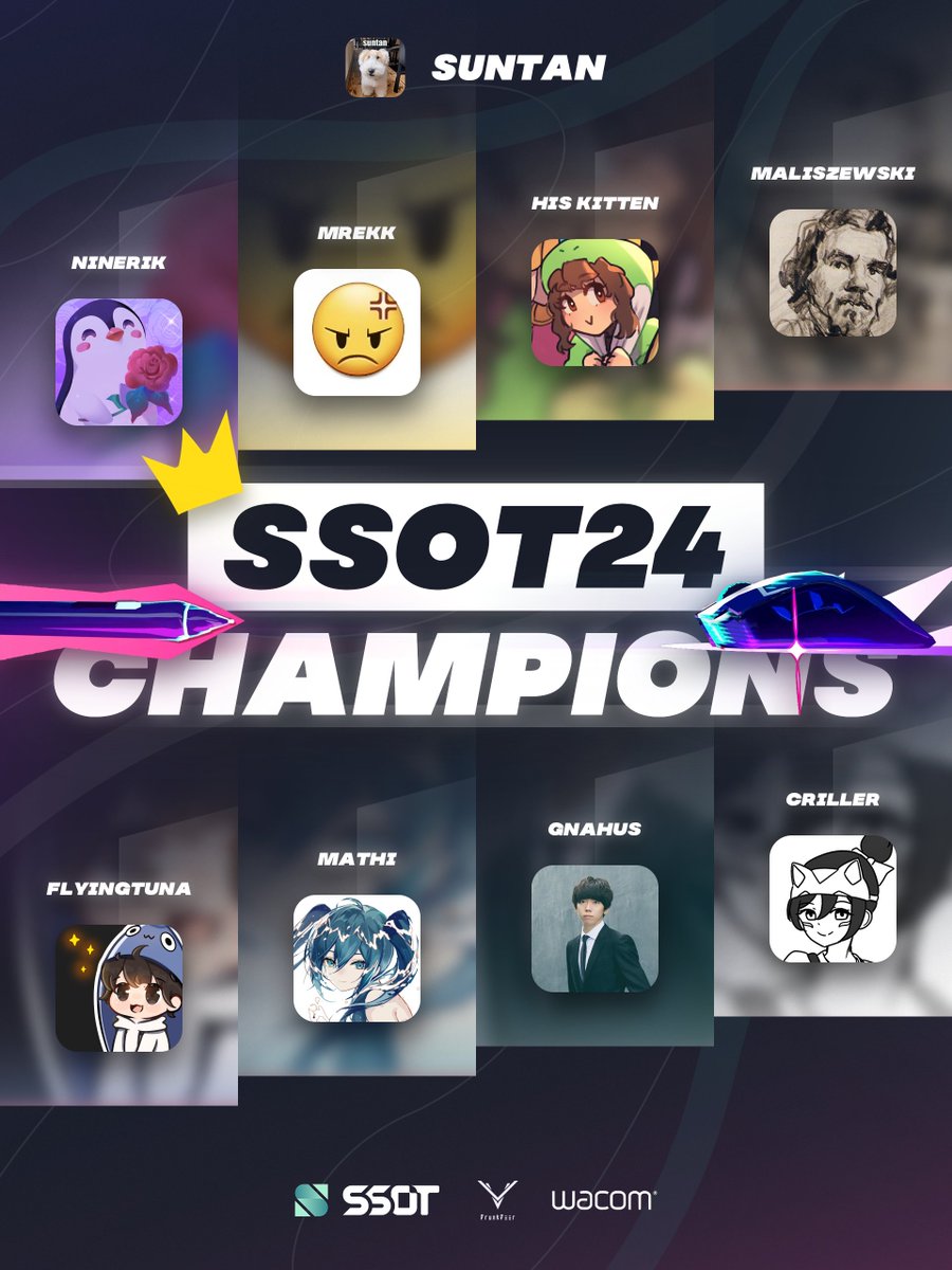 StellarSeriesOT's tweet image. THESE ARE YOUR SSOT24 CHAMPIONS.

Congratulations to suntan for winning SSOT24.

We will be back next year, better than ever.

Beyond Every Beat.
#SSOT24